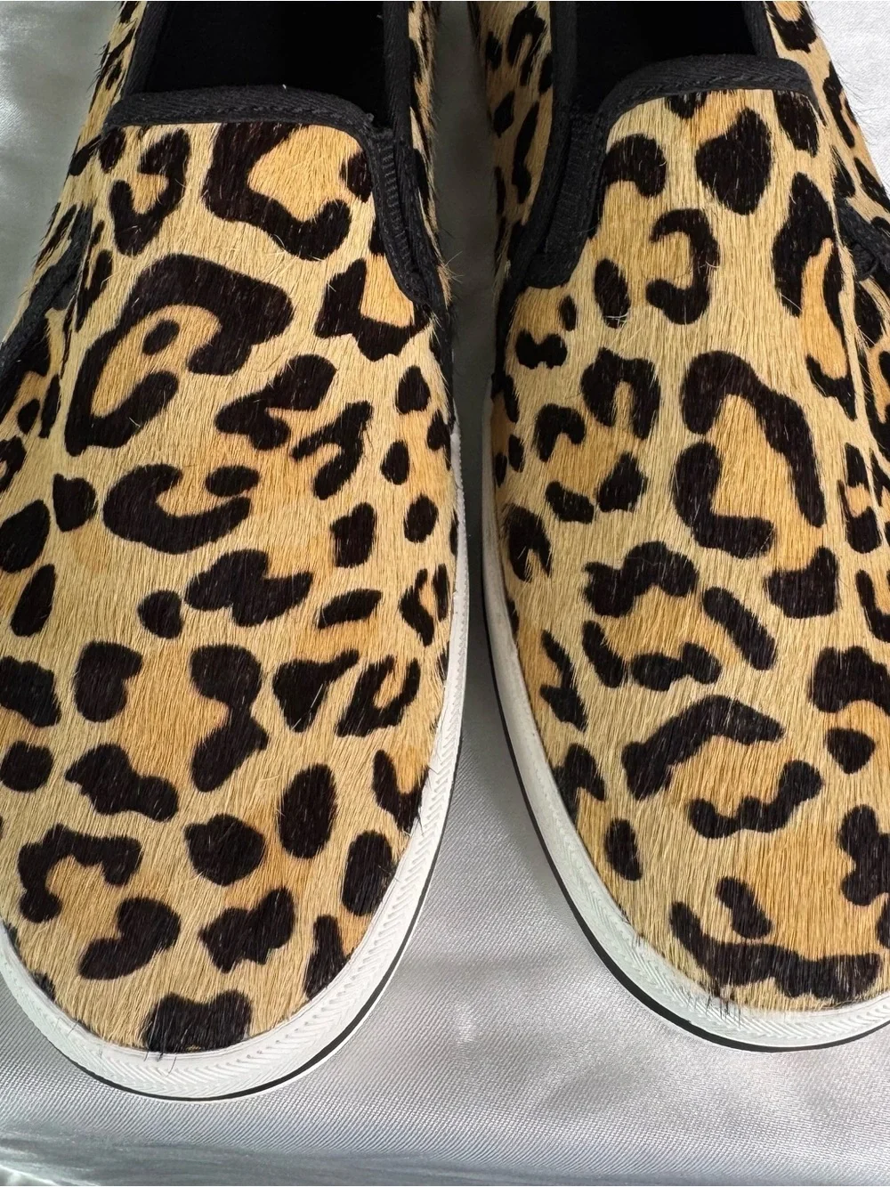 Keds x Kate Spade NY Women’s Size 9 Leopard Cheetah Print Slip On Sneakers